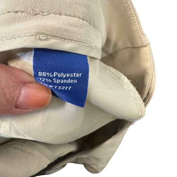 APT. 9 Womens Beige Torie Pants Size 8 Polyester Spandex Blend - Picture 5 of 7